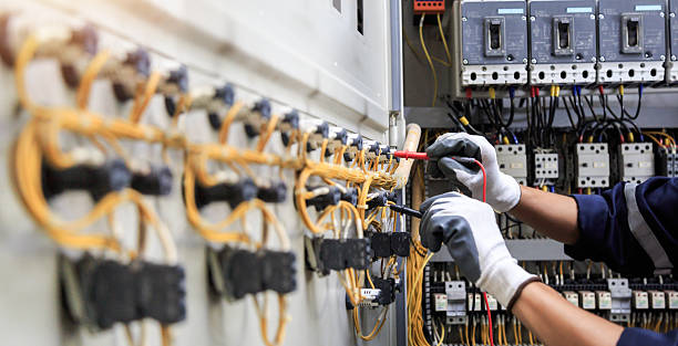 Professional Electrician technician working in Olympia, WA